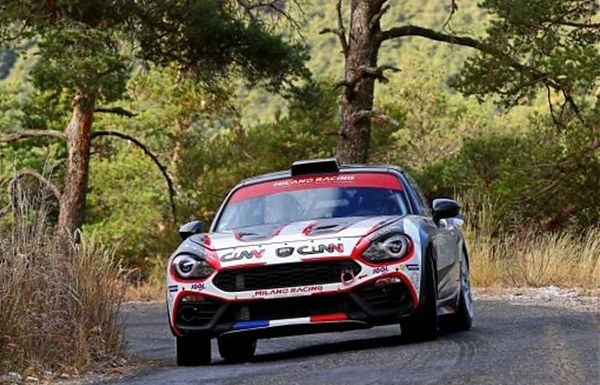 ABARTH 124 RALLY DI SCENA IN TRE CAMPIONATI