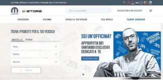 ECOMMERCE FIRMATO MOPAR, LO STORE E’ ONLINE