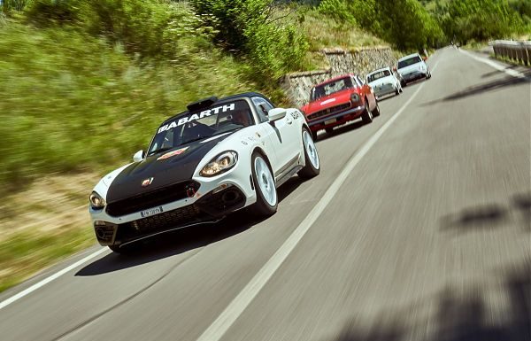 ESORDIO DI ABARTH 124 RALLY NELLE GARE IN SALITA