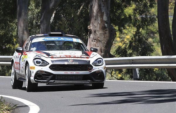 L’ABARTH 124 RALLY IN GARA AL ROMA CAPITALE