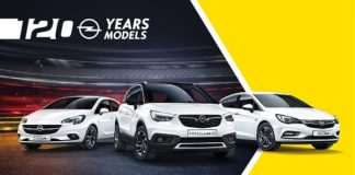 EDIZIONI SPECIALI PER FESTEGGIARE 120 ANNI OPEL
