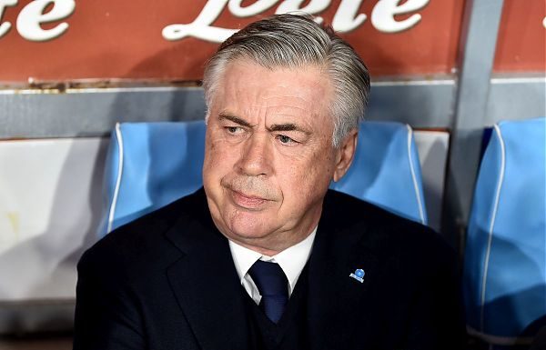 CALCIO: EUROPA LEAGUE.ANCELOTTI”NAPOLI SERENO,KO CON JUVE NON INFLUIRÀ”