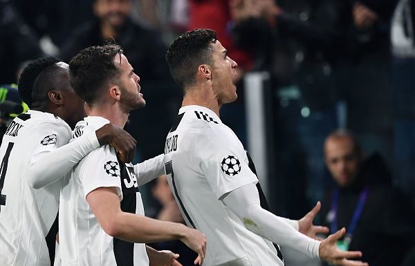 CALCIO: CHAMPIONS. TRIS RONALDO, JUVE RIBALTA ATLETICO MADRID