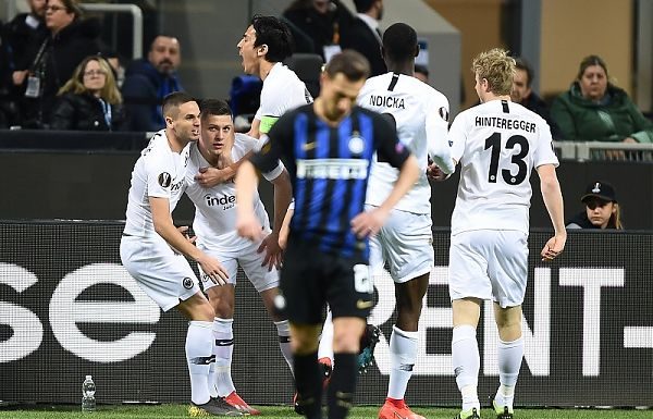 CALCIO: EUROPA LEAGUE. INTER ELIMINATA, EINTRACHT VINCE PER 1-0