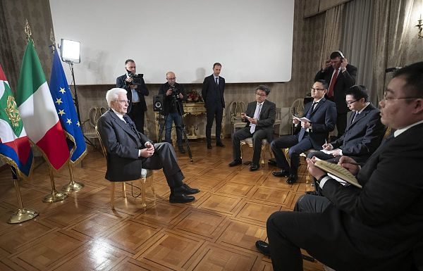MATTARELLA “PARTENARIATO CON LA CINA COSTRUITO SU FONDAMENTA SOLIDE”