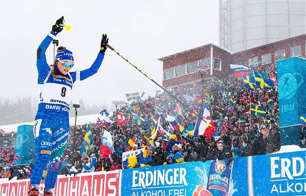 BIATHLON: CDM DONNE. ALL’AZZURRA WIERER COPPA SPECIALITÀ INSEGUIMENTO