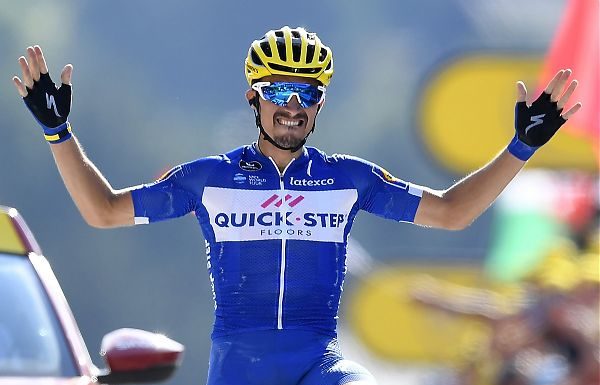 CICLISMO: MILANO-SANREMO. TRIONFA ALAPHILIPPE, NIBALI CHIUDE OTTAVO