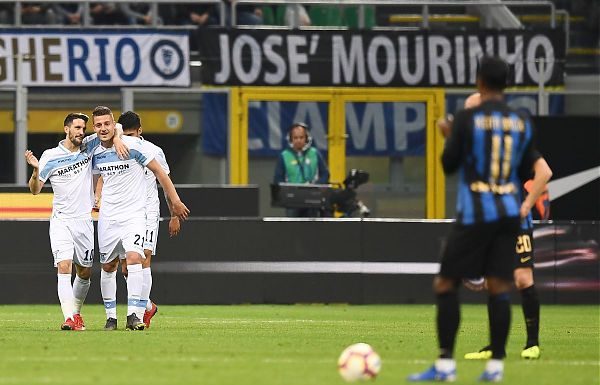 CALCIO: SERIE A. MILINKOVIC-GOL, LAZIO VINCE IN CASA INTER