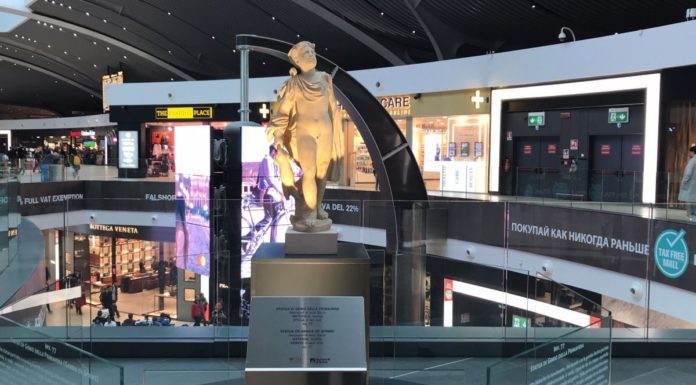 I REPERTI DI OSTIA ANTICA ESPOSTI ALL’AEROPORTO DI FIUMICINO