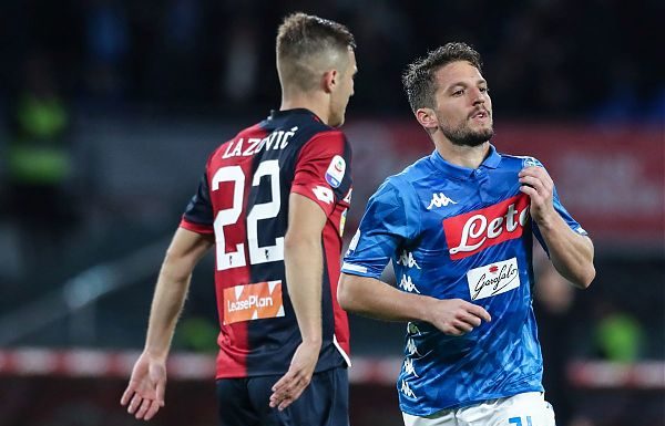 CALCIO: SERIE A. NAPOLI-GENOA 1-1, RINVIATA FESTA SCUDETTO JUVE