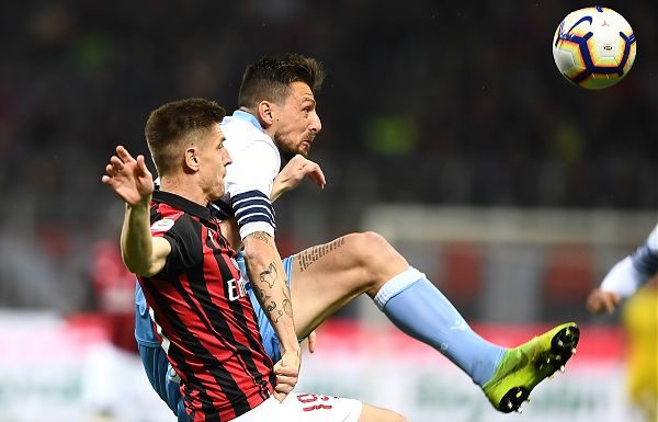 CALCIO: SERIE A. KESSIE SU RIGORE, MILAN-LAZIO 1-0, ROSSONERI QUARTI