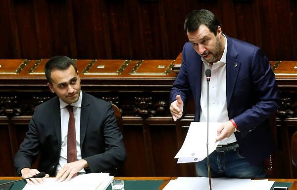 DI MAIO E SALVINI SI DIVIDONO ANCORA SUL 25 APRILE