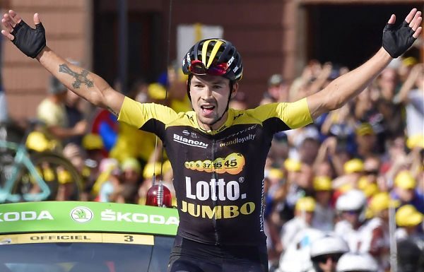 CICLISMO: GIRO2019. SQUILLO DI ACKERMANN, ROGLIC RESTA IN ROSA