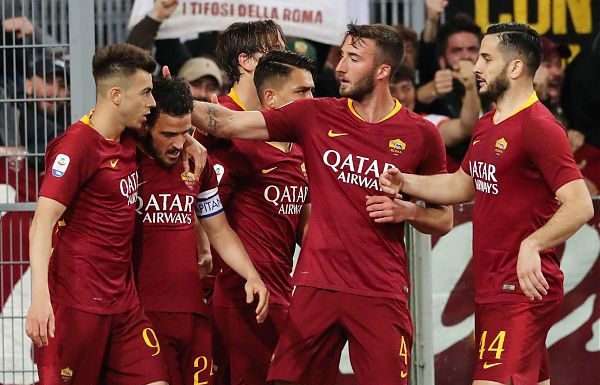 CALCIO: SERIE A. ROMA-JUVE 2-0, DECIDONO FLORENZI E DZEKO