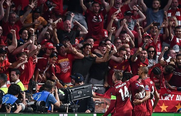 CALCIO: CHAMPIONS. LIVERPOOL CAMPIONE D’EUROPA, TOTTENHAM KO 2-0