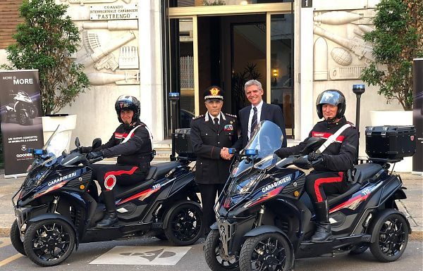 MOTORI: CONSEGNATI AI CARABINIERI DUE QOODER PER STRADE DEL NORD OVEST