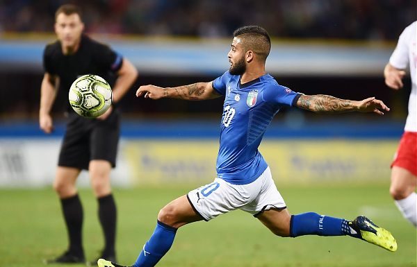 NAZIONALE, INSIGNE “DURA IN GRECIA, QUALITÀ E GIOCO PER VINCERE”