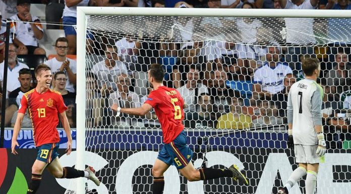 SPAGNA CAMPIONE D’EUROPA UNDER 21,FABIAN RUIZ E OLMO STENDONO GERMANIA