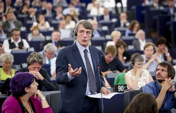 SASSOLI ELETTO PRESIDENTE DEL PARLAMENTO EUROPEO