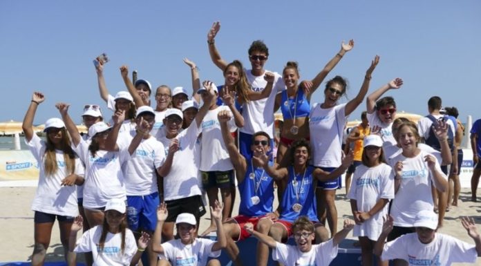 A CAGLIARI KINDERIADI-TROFEO REGIONI BEACH VOLLEY,IN PALIO TITOLO U.18