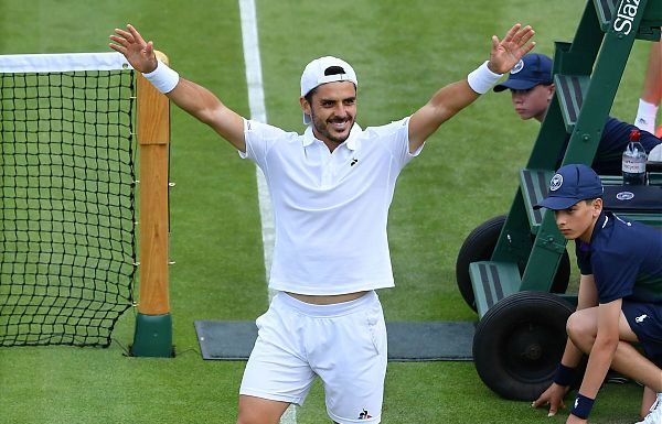 FABBIANO VOLA AL 3° TURNO DI WIMBLEDON, SEPPI ELIMINATO