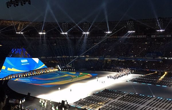 MATTARELLA DÀ IL VIA A NAPOLI ALLE UNIVERSIADI