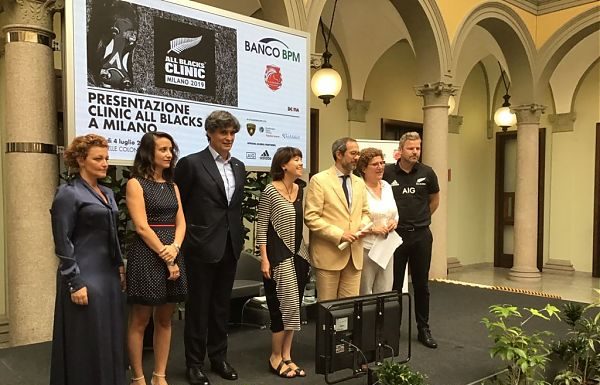 ALL’IDROSCALO DI MILANO IL PRIMO CAMP ITALIANO DEGLI ALL BLACKS