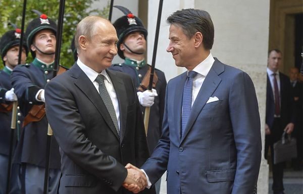 PUTIN IN VISITA A ROMA, INCONTRI CON IL PAPA, MATTARELLA E CONTE