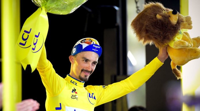 ALAPHILIPPE VINCE LA CRONO E ALLUNGA IN TESTA AL TOUR DE FRANCE