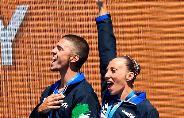 FLAMINI-MINISINI ARGENTO MONDIALE NEL DUO MISTO