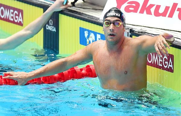 BRONZO MONDIALE PER DETTI NEI 400 SL, VINCE YANG, PROTESTA HORTON
