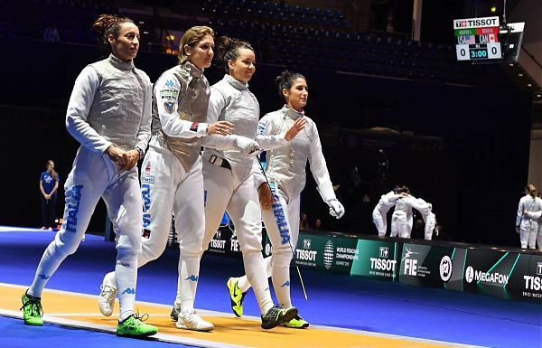 FIORETTO DONNE VINCE L’ARGENTO AI MONDIALI, ITALIA A SETTE MEDAGLIE