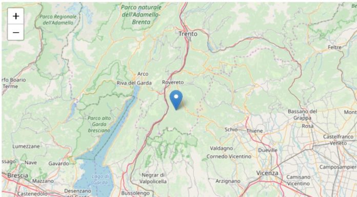 PAURA PER DUE SCOSSE DI TERREMOTO NEL POTENTINO E IN TRENTINO
