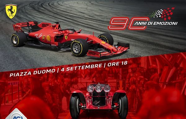 ACI E FERRARI FESTEGGIANO INSIEME A MILANO 90 ANNI DI EMOZIONI