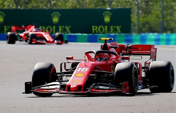 FERRARI DOMINANO PROVE LIBERE IN BELGIO, LECLERC PRECEDE VETTEL