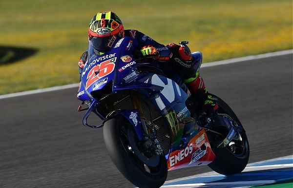 VINALES IN POLE A MISANO, MARQUEZ E DOVI IN SECONDA FILA, 7^ ROSSI