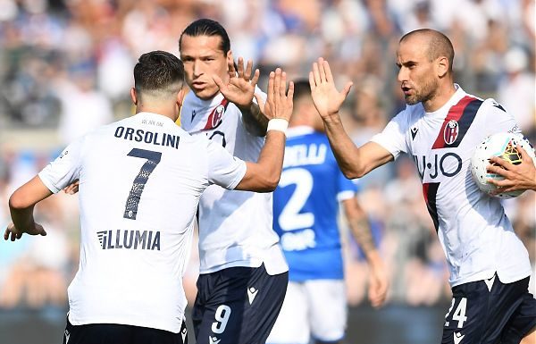 IMPRESA BOLOGNA A BRESCIA, CAGLIARI OK A PARMA, SPAL BATTE LAZIO