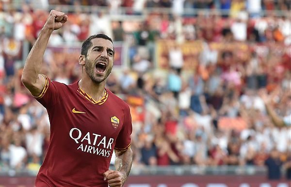POKER DELLA ROMA, SASSUOLO BATTUTO 4-2, IN GOL AL DEBUTTO MKHITARYAN