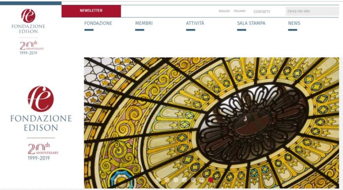 LA FONDAZIONE EDISON FESTEGGIA 20 ANNI
