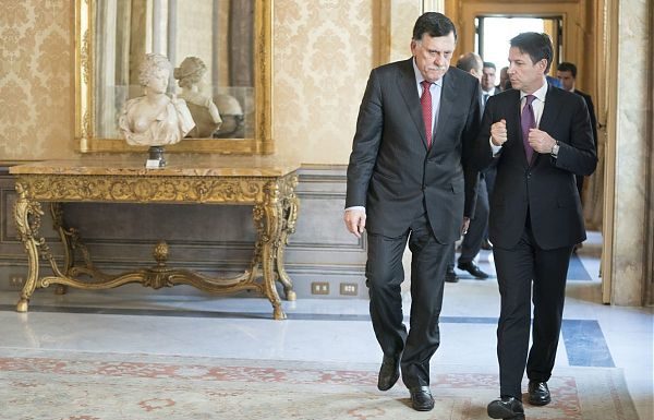 LIBIA, CONTE INCONTRA AL SERRAJ “CONTRASTARE FRANGE ESTREMISTE”
