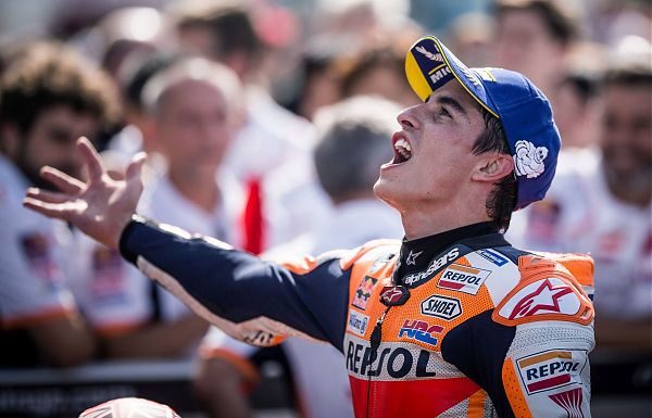 MARQUEZ IMBATTIBILE AL GP DI ARAGON, DOVIZIOSO EGUAGLIA CAPIROSSI