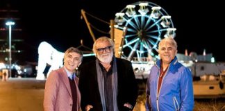 ABATANTUONO E SALEMME INSIEME SUL SET A GAETA