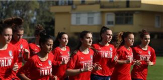 AZZURRINE NEL GRUPPO B FASE FINALE EUROPEI U.19