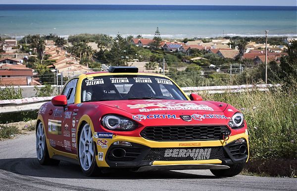 ABARTH 124 RALLY DI SCENA IN TRE APPUNTAMENTI EUROPEI