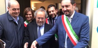 ZINGARETTI INAUGURA SEDE “AVVISO PUBBLICO”