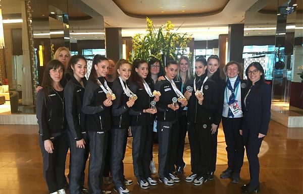 RITMICA. A BAKU FARFALLE ARGENTO IN FINALE CON I 5 CERCHI