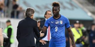BALOTELLI DEDICA GOL IN AZZURRO A DAVIDE ASTORI