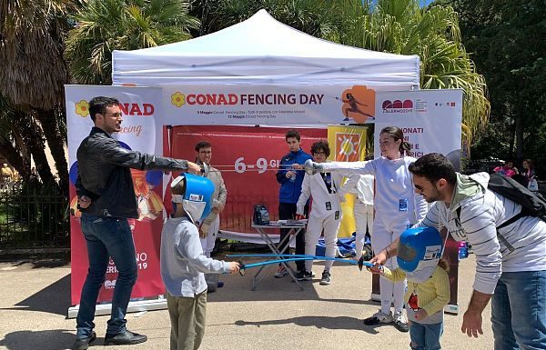 A PALERMO SECONDO CONAD FENCING DAY