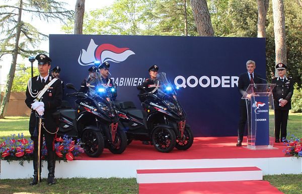 DUE QOODER SPECIALI IN DOTAZIONE AI CARABINIERI