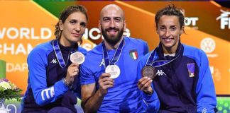 ITALIA DI BRONZO CON ERRIGO, DI FRANCISCA E SANTARELLI